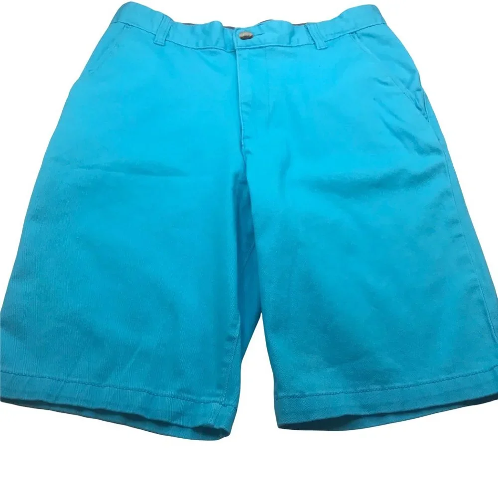 Wonder Nation Boy's Size 18 Adjustable Waist Blue Shorts New With Tags